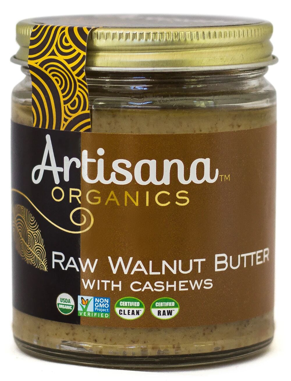 Artisana Raw Walnut Butter with Cashews 8 oz.