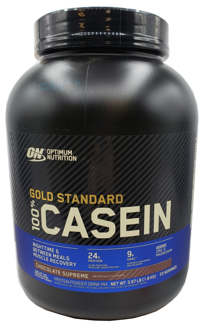 Optimum Nutrition 100% Casein Gold Standard Protein - Chocolate Supreme, 3.97 lb.
