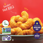 CauliPuffs Gluten Free Cauliflower Puffed Snacks - Vegan Smokin' Hot BBQ