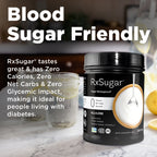 RxSugar 1 Pound Canister (1 lb) - 0 Calories. 0 Net Carbs. 0 Glycemic