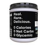 Back of RxSugar Allulose Sugar Canister packaging