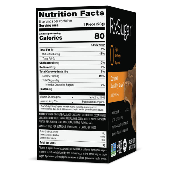 RxSugar Swealthy Snax - Caramel