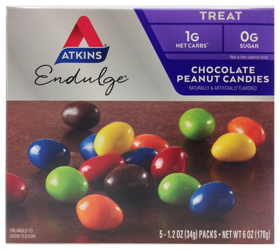 Atkins Nutritionals Endulge Candies, Chocolate Peanut 6 oz. - One Box