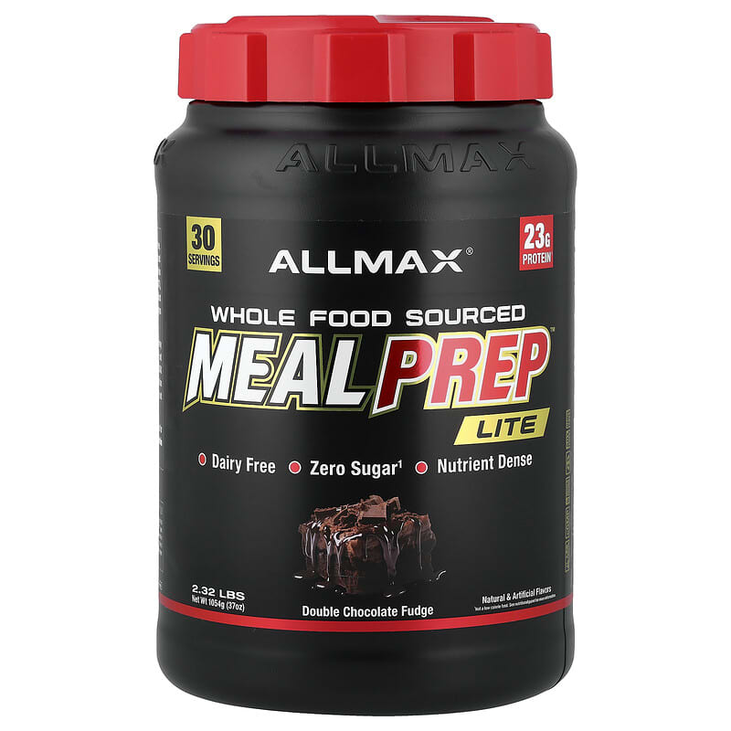 AllMax Nutrition MealPrep Lite, 2.32lb - Double Chocolate Fudge