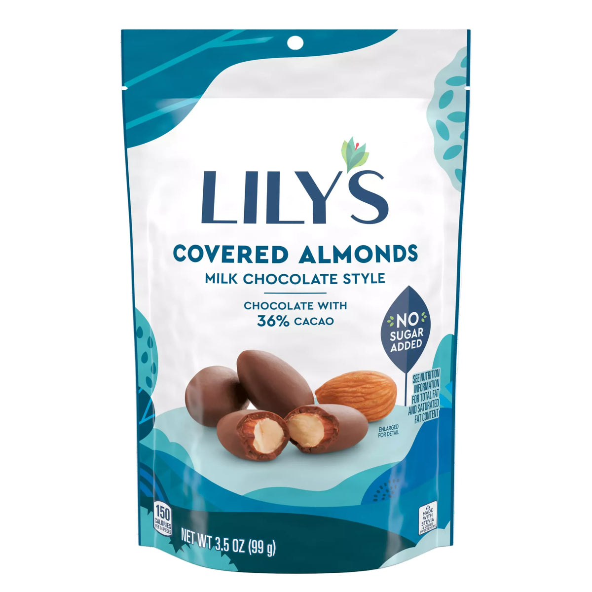 Lily's Covered Almonds - Milk Chocolate (CLEARANCE: Best by January 31, 2026) 3.5 oz