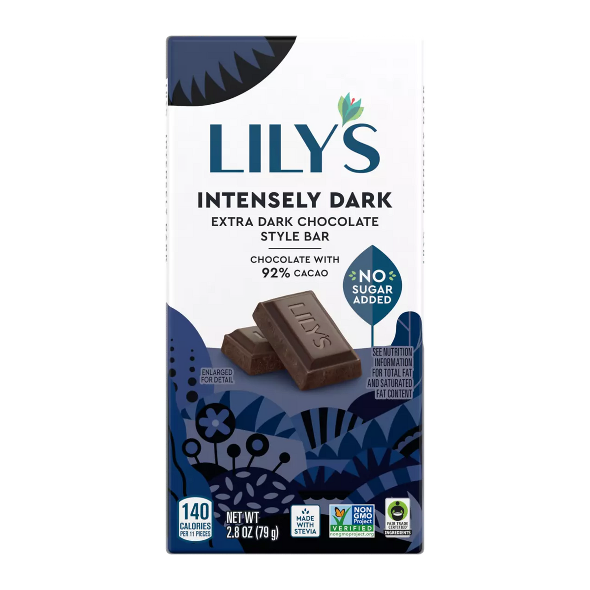 Lily's Intensely Dark Chocolate Style Bar