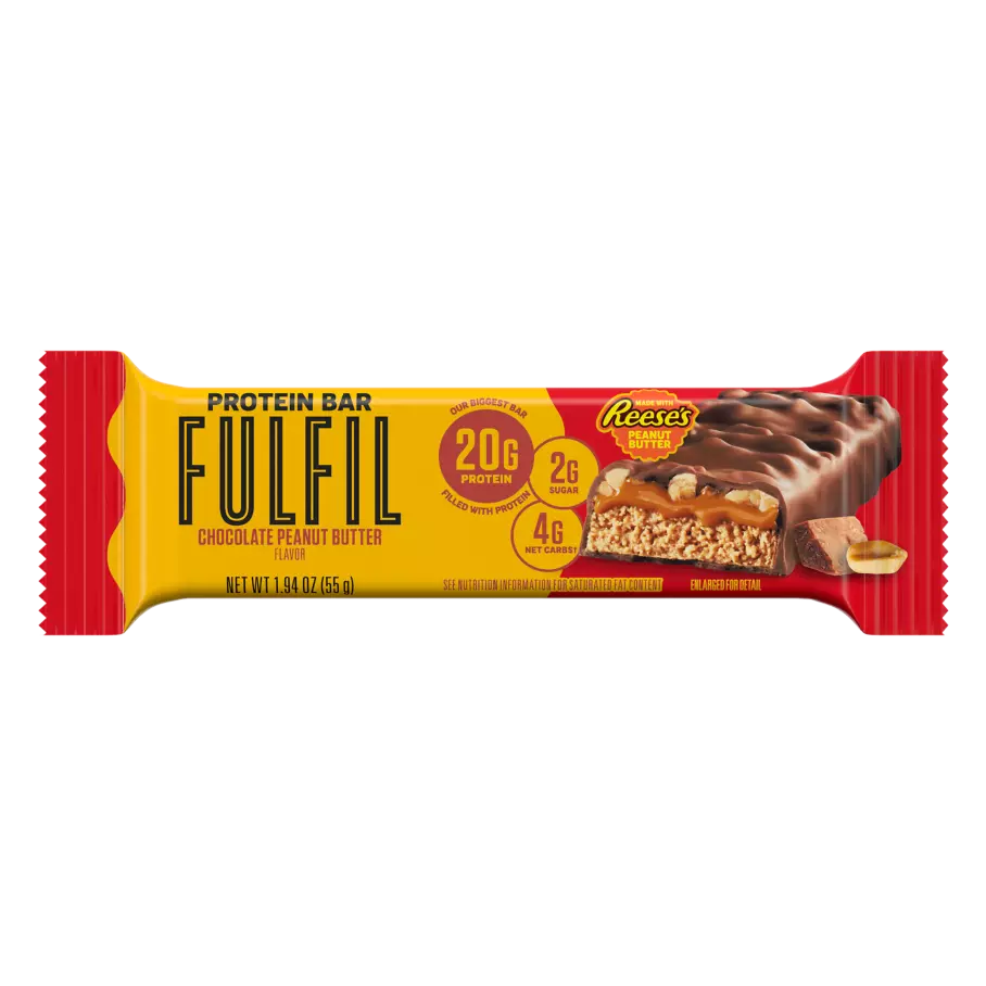 FULFIL Protein Bars, 1.94 oz - Reese's Chocolate Peanut Butter