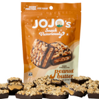 JoJo's Dark Chocolate Bites + Plant Based Protein, 3.6 oz - Peanut Butter Filled