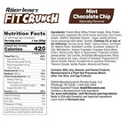 Robert Irvine's Fit Crunch Whey Protein Baked Bar - Mint Chocolate Chip