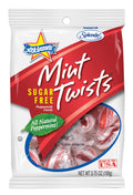 Atkinson's Sugar Free Mint Twists Candy 3.75 oz. bag - 1-Pack