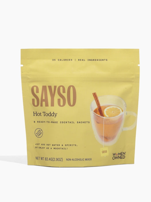 SAYSO Ready-To-Make Cocktail/Mocktail Mixer - Hot Toddy, 2.90 oz