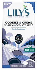 Lily's White Chocolate Style Bar - Cookies & Crème