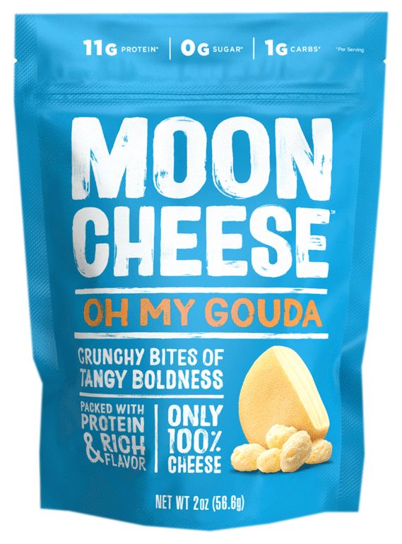 Moon Cheese Snacks - Oh My Gouda 1 Bag