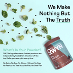 OWYN 20g Plant-Based Protein Powder - Dark Chocolate, 1.1lb