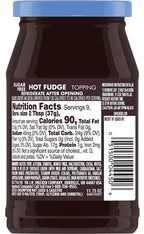 Smuckers Sugar Free Topping - Hot Fudge 11.75 oz.