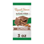 Russell Stover Sugar Free Chocolate Bar - Almond, One Bar