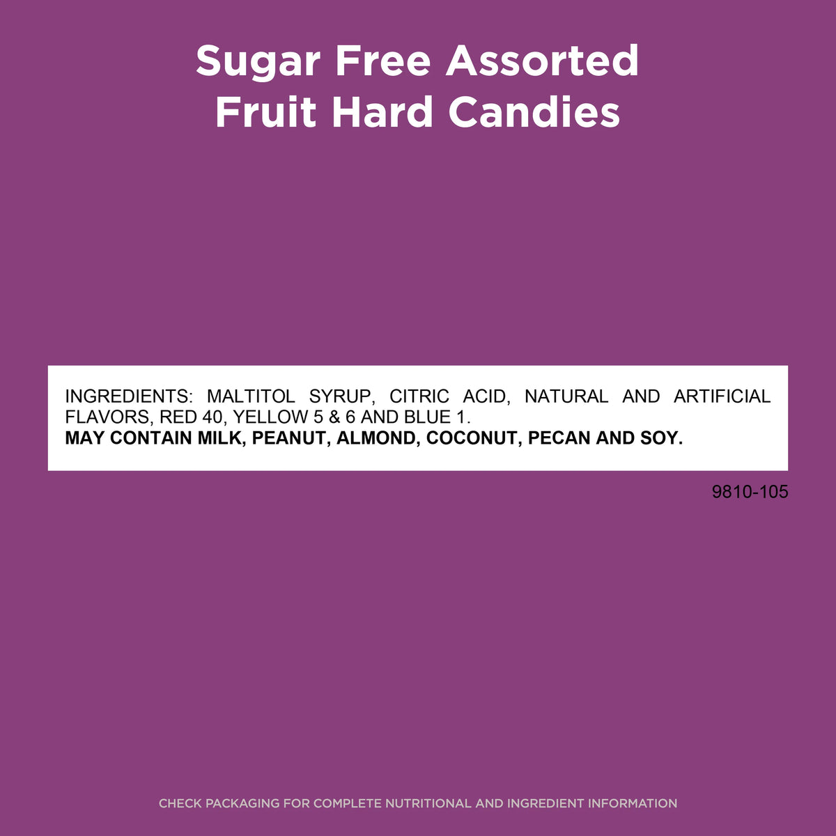 Russell Stover Sugar Free Hard Candies, 12 oz - Assorted Fruit, One Bag