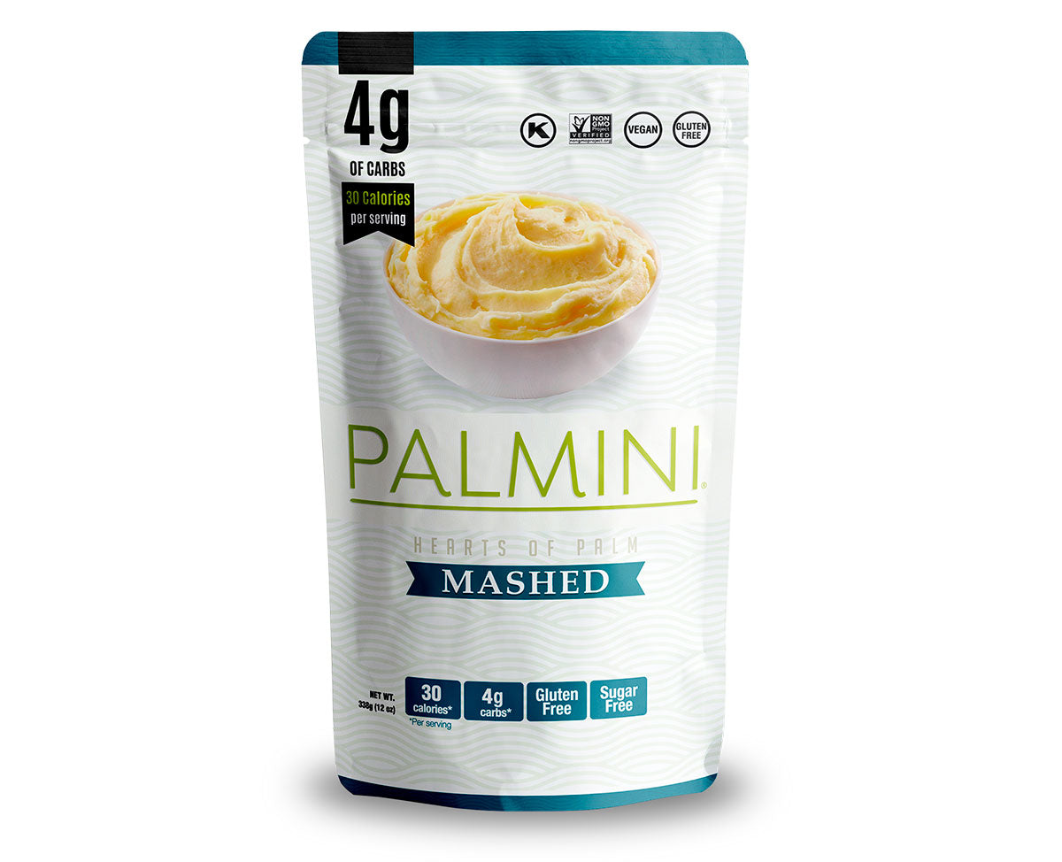 Palmini Low Carb Hearts Of Palm - Mashed - Original, 12oz