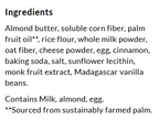 Ingredients for ChocZero Animal Crackers, 12 oz