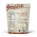 Inspire Protein Kitchen Oatmeal - Apple Cinnamon, 20 Servings