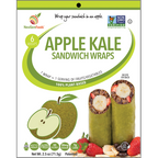 NewGem Foods GemWraps - Apple Kale, One Pack (6 Wraps)