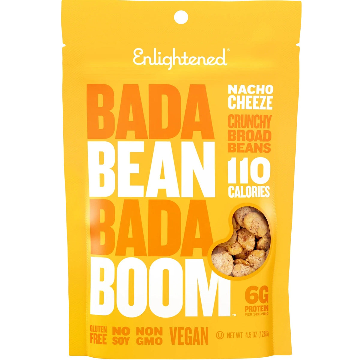 Bada Bean Bada Boom Crunchy Broad Beans - Nacho Cheeze