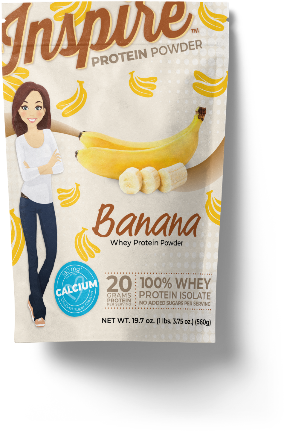 Inspire Banana Whey Protein - 20 Servings