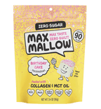 Know Brainer Foods Max Mallow Sugar Free Marshmallows - Birthday Cake One Pack