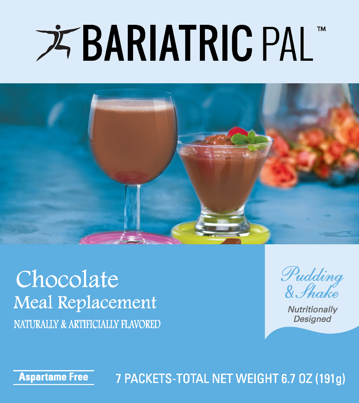 Protein Shake or Pudding, Chocolate Cream (Aspartame Free), image 1