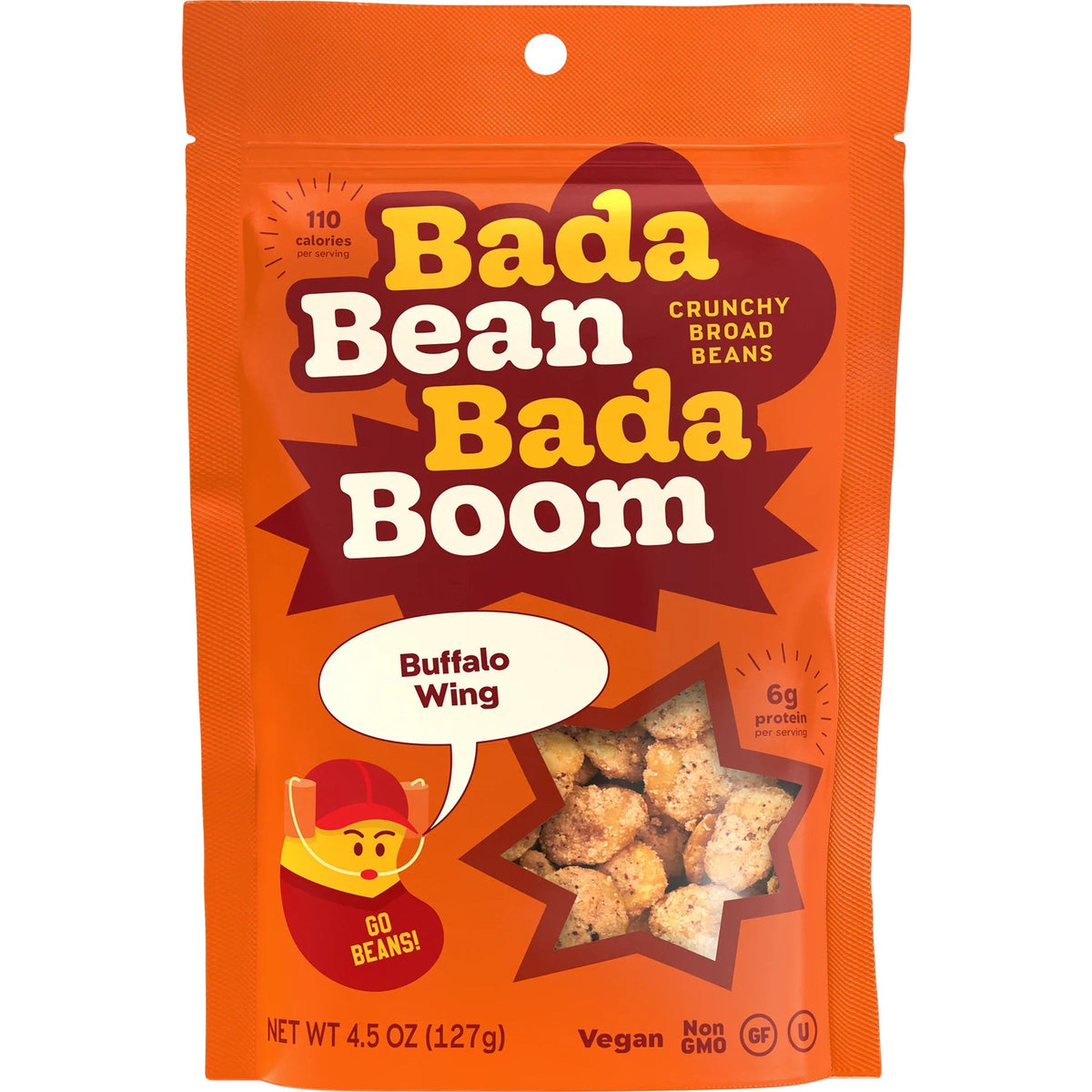 Bada Bean Bada Boom Crunchy Broad Beans - Buffalo Wing