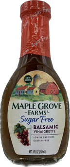 Maple Grove Farms Sugar Free Salad Dressing - Balsamic Vinaigrette 8 fl oz.