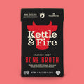 Kettle and Fire Bone Broth - 16.9oz Classic Beef