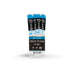 A package of Nick's Sticks beef sticks displays multiple sticks with nutritional information, highlighting 10 grams of protein, 110 calories, and zero sugar per serving.