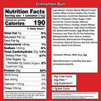 Bootylicious Cinnamon Bun Nutrition Facts and ingredients