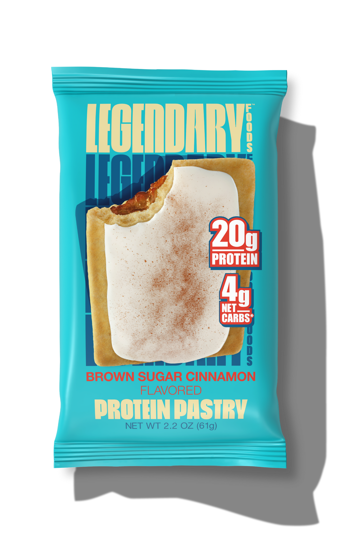 Legendary Foods Protein Pastry - Brown Sugar Cinnamon One Pastry
