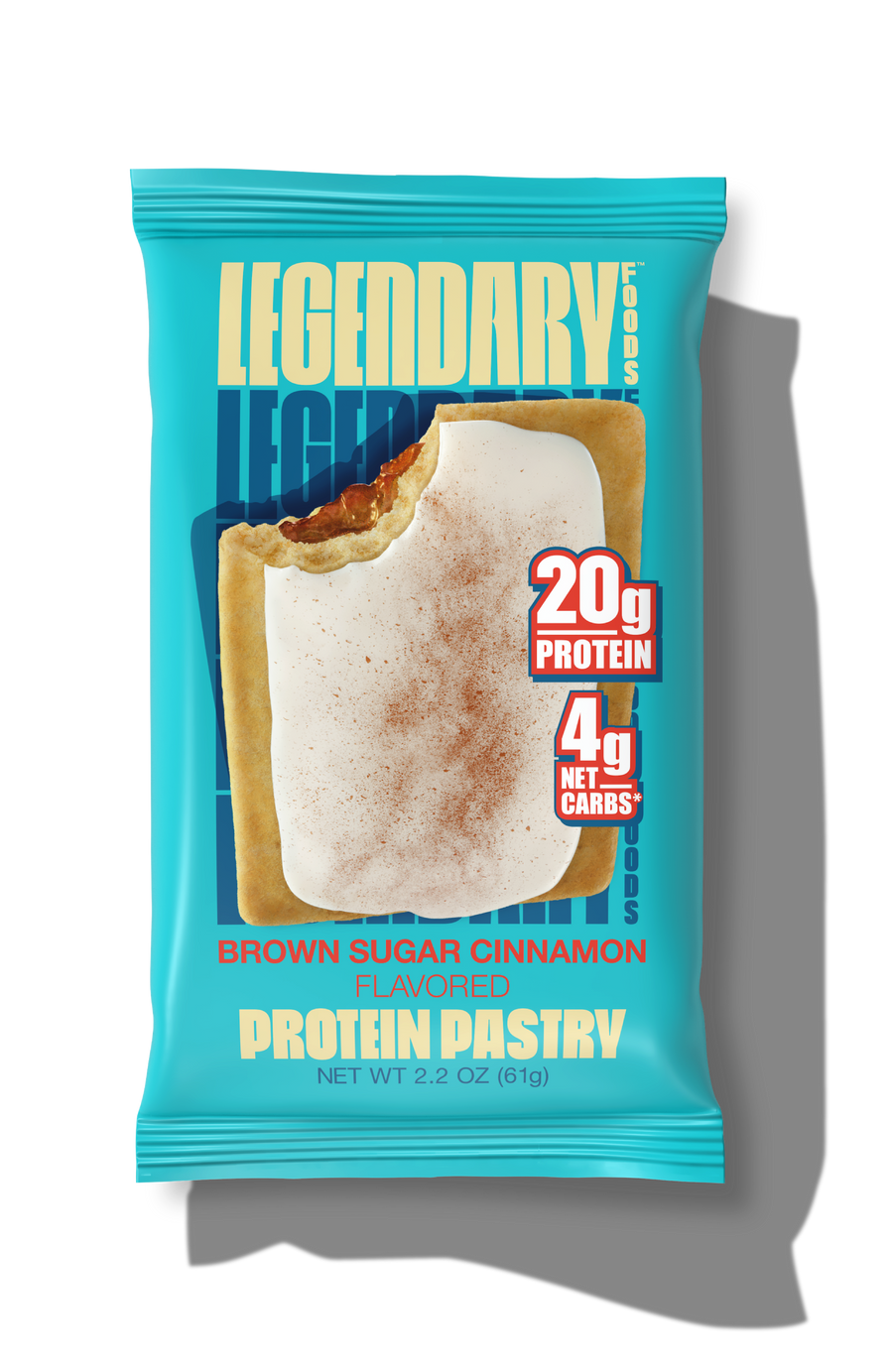 Legendary Foods Protein Pastry - Brown Sugar Cinnamon One Pastry