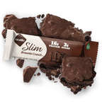 NuGo Slim Bars, Brownie Crunch #Size_Single Bar.