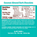 Munk Pack Keto Nut & Seed Bar, 12 Bars - Cocunut Almond Dark Chocolate
#Size_12 bars