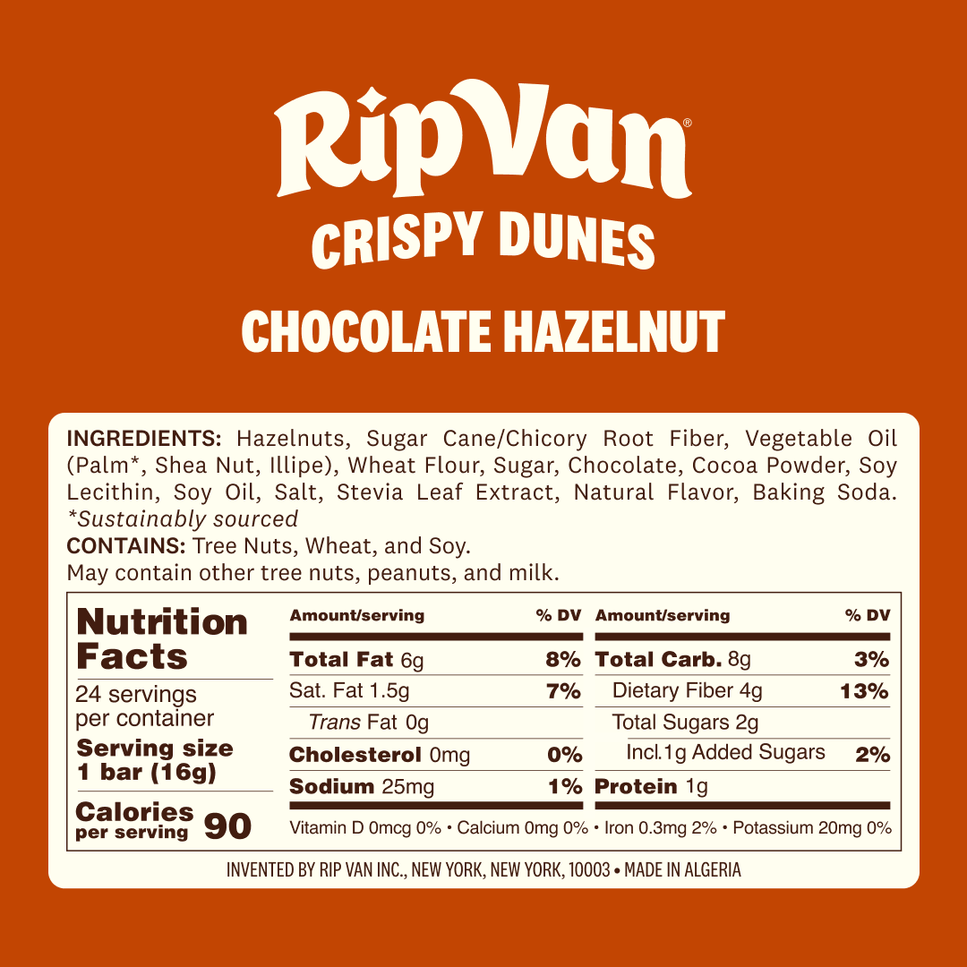 Rip Van Crispy Dunes - Chocolate Hazelnut