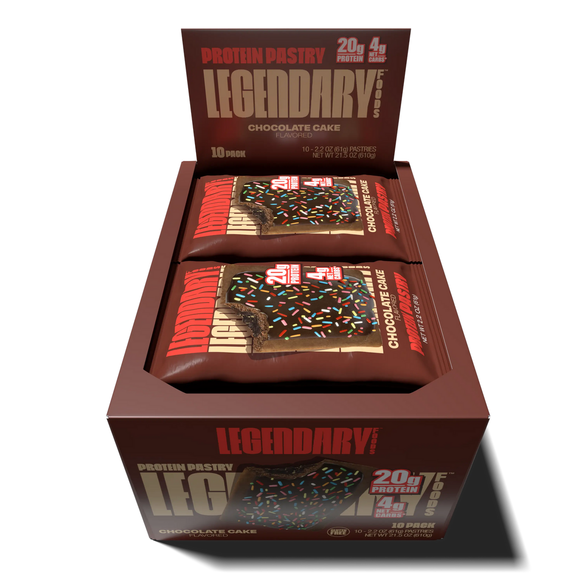 Legendary Foods Protein Pastry - Chocolate 10-Pack