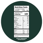 Smart Baking Company SmartMuf'n - Apple Cinnamon, 2 muf'ns