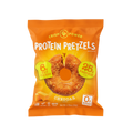 Front package of Protein Pretzels by Crisp Power, Cheddar / One Bag