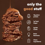 IQBar Vegan and Keto Protein Bars - Chocolate Sea Salt