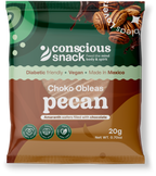 ConsciouSnack Obleas Amaranth Wafers by Snackever - Pecan Choko, One Pack