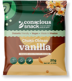 ConsciouSnack Obleas Amaranth Wafers by Snackever - Vanilla Choko, One Pack