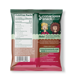 ConsciouSnack Obleas Amaranth Wafers by Snackever - Mixed Berry Choko