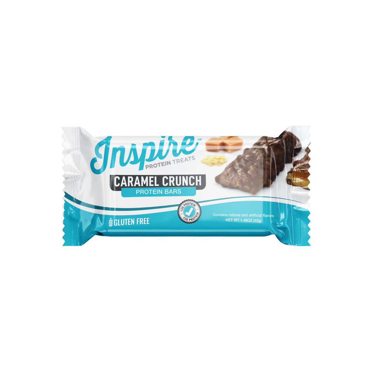Inspire High Protein Bars - Caramel Crunch - One Bar