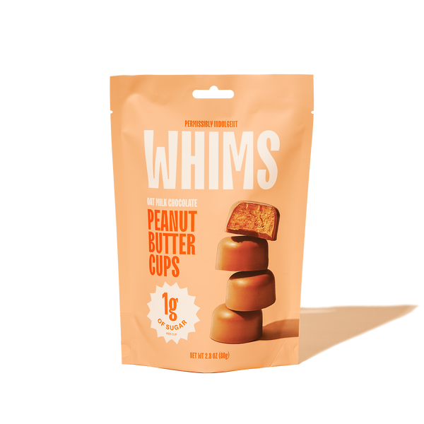 WHIMS Oat Milk Chocolate - Peanut Butter Cups, 2.8oz
