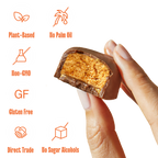 WHIMS Oat Milk Chocolate - Peanut Butter Cups, 2.8oz