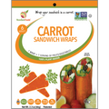 NewGem Foods GemWraps - Carrot, One Pack (6 Wraps)